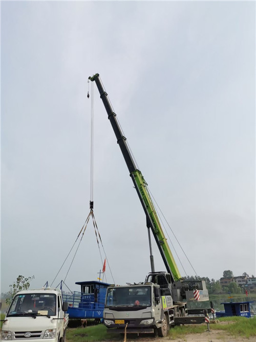 海南桥梁建设吊装案例